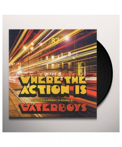 The Waterboys Where The Action Is Vinyl Record $9.40 Vinyl