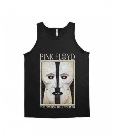 Pink Floyd Unisex Tank Top | Division Bell Tour 1994 Distressed Shirt $7.98 Shirts