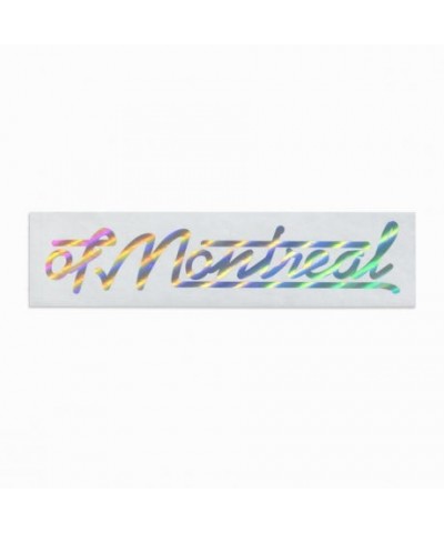 of Montreal Logo Holographic Sticker $2.70 Accessories