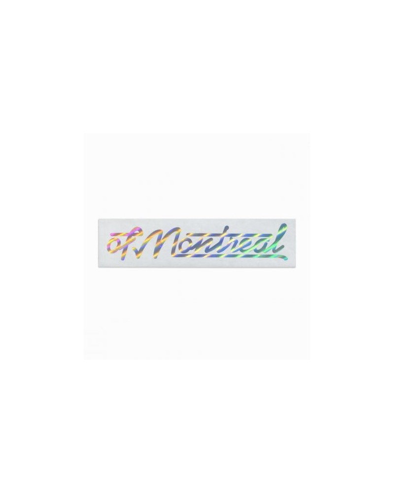 of Montreal Logo Holographic Sticker $2.70 Accessories