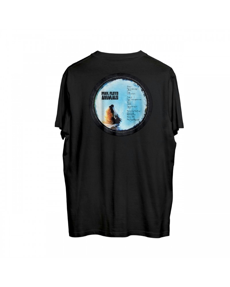 Pink Floyd Animals Dog Label Vinyl Collection T-Shirt $11.00 Vinyl