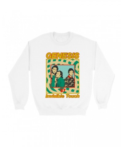 Genesis Sweatshirt | Invisible Touch '87 Retro Tour Image Sweatshirt $16.43 Sweatshirts