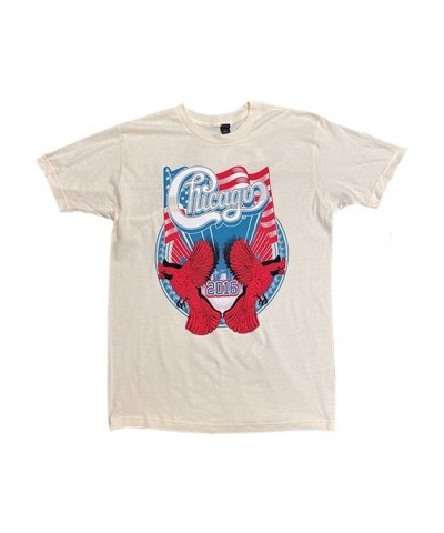 Chicago Natural 2016 Cardinal/Flag-Itinerary Men's Tee $6.75 Shirts