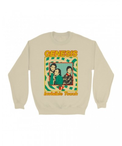 Genesis Sweatshirt | Invisible Touch '87 Retro Tour Image Sweatshirt $16.43 Sweatshirts