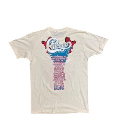 Chicago Natural 2016 Cardinal/Flag-Itinerary Men's Tee $6.75 Shirts