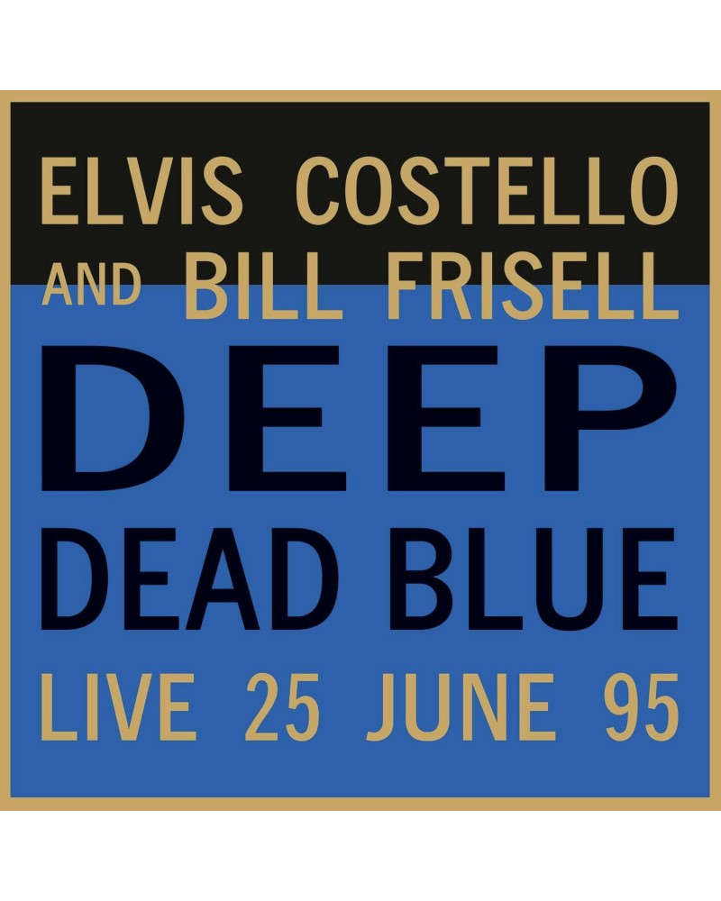 Elvis Costello & Bill Frisell Deep Dead Blue (Live) (Limited/Translucent Blue/180g/Numbered) Vinyl Record $15.60 Vinyl