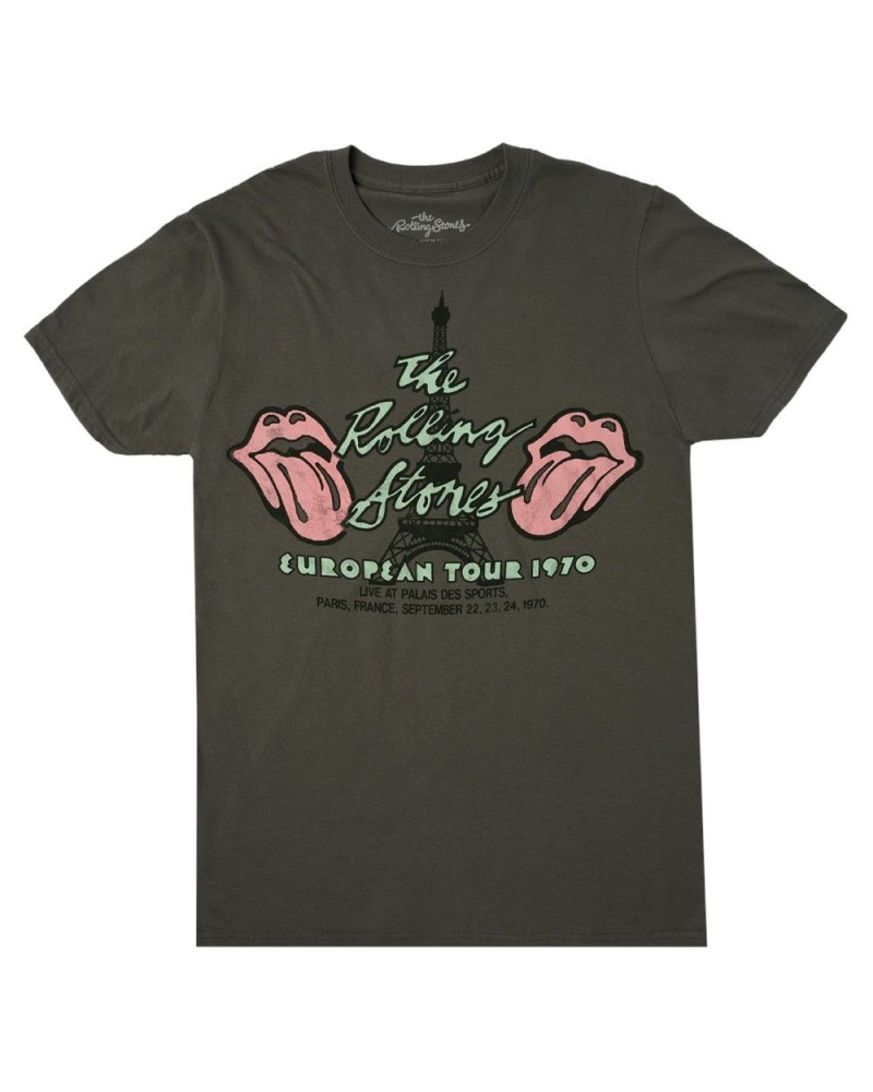 The Rolling Stones Paris '70 European Tour T-Shirt $17.15 Shirts