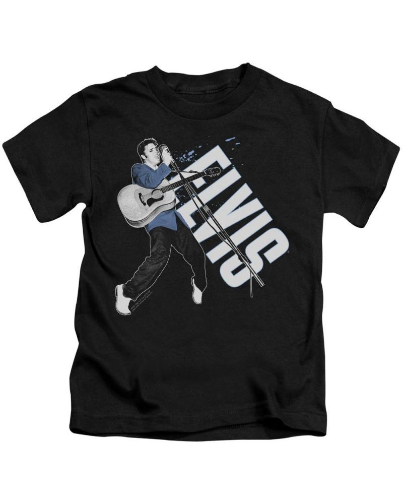 Elvis Presley Kids T Shirt | ON HIS TOES Kids Tee $4.76 Kids