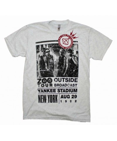 U2 T Shirt | U2 Outside Zoo Tour Slim Fit T-Shirt $8.78 Shirts