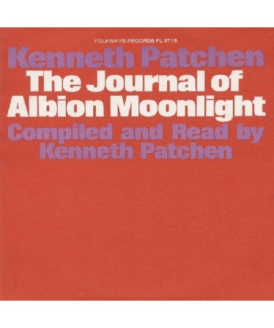 Kenneth Patchen THE JOURNAL OF ALBION MOONLIGHT CD $8.32 CD