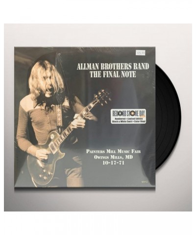 Allman Brothers Band FINAL NOTE (LIMITED EDITION/BLACK & SWIRL VINYL/2LP) (RSD) Vinyl Record $14.62 Vinyl