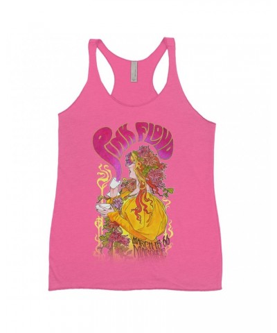 Pink Floyd Ladies' Tank Top | Marquee London 1966 Promotion Image Shirt $8.97 Shirts