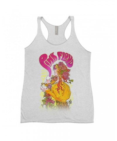 Pink Floyd Ladies' Tank Top | Marquee London 1966 Promotion Image Shirt $8.97 Shirts