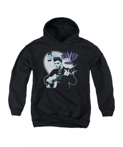 Elvis Presley Youth Hoodie | HILLBILLY CAT Pull-Over Sweatshirt $14.21 Sweatshirts