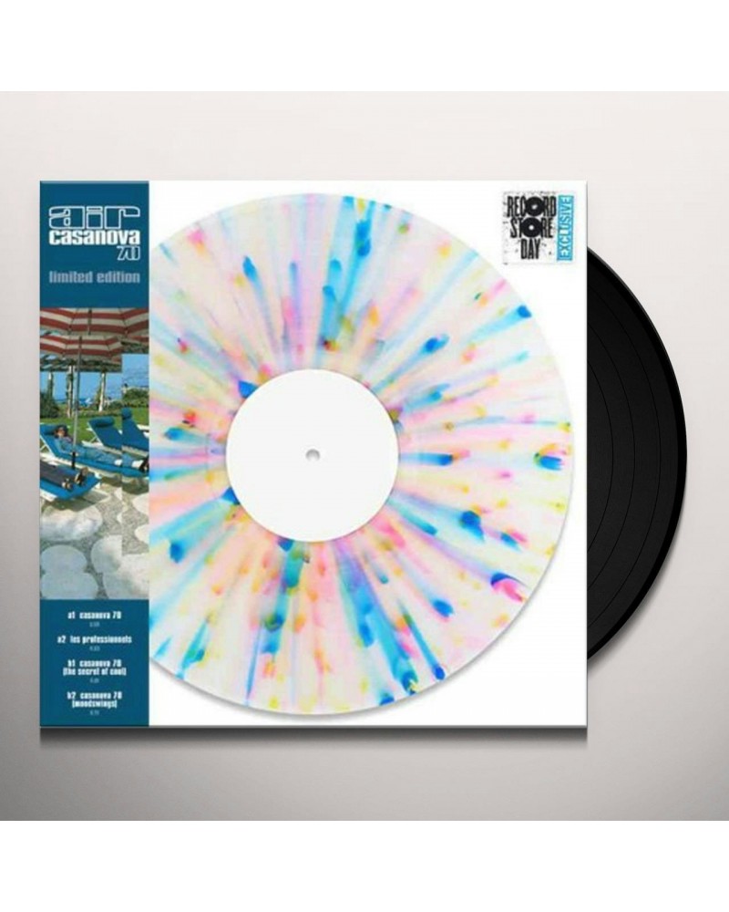 Air CASANOVA 70 (BLUE-RED-YELLOW SPLATTER VINYL) Vinyl Record $5.99 Vinyl