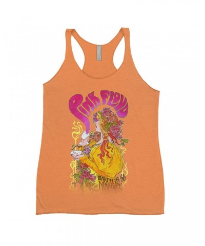 Pink Floyd Ladies' Tank Top | Marquee London 1966 Promotion Image Shirt $8.97 Shirts