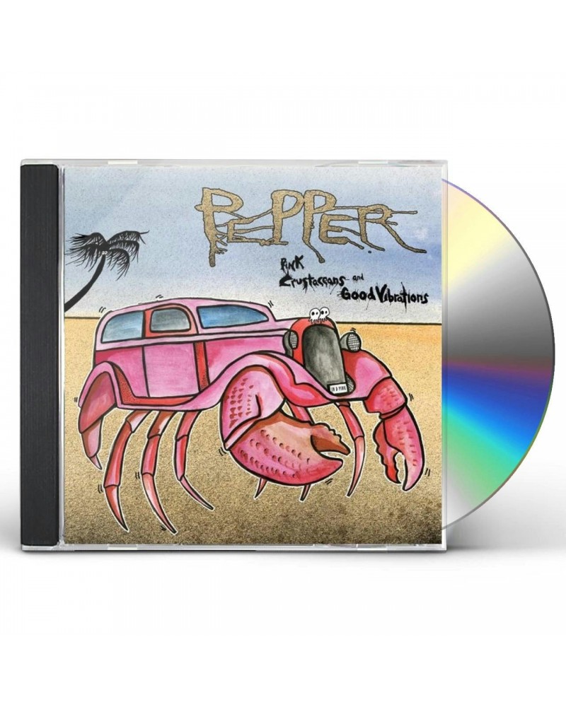 Pepper PINK CRUSTACEANS & GOOD VIBRATIONS CD $6.50 CD