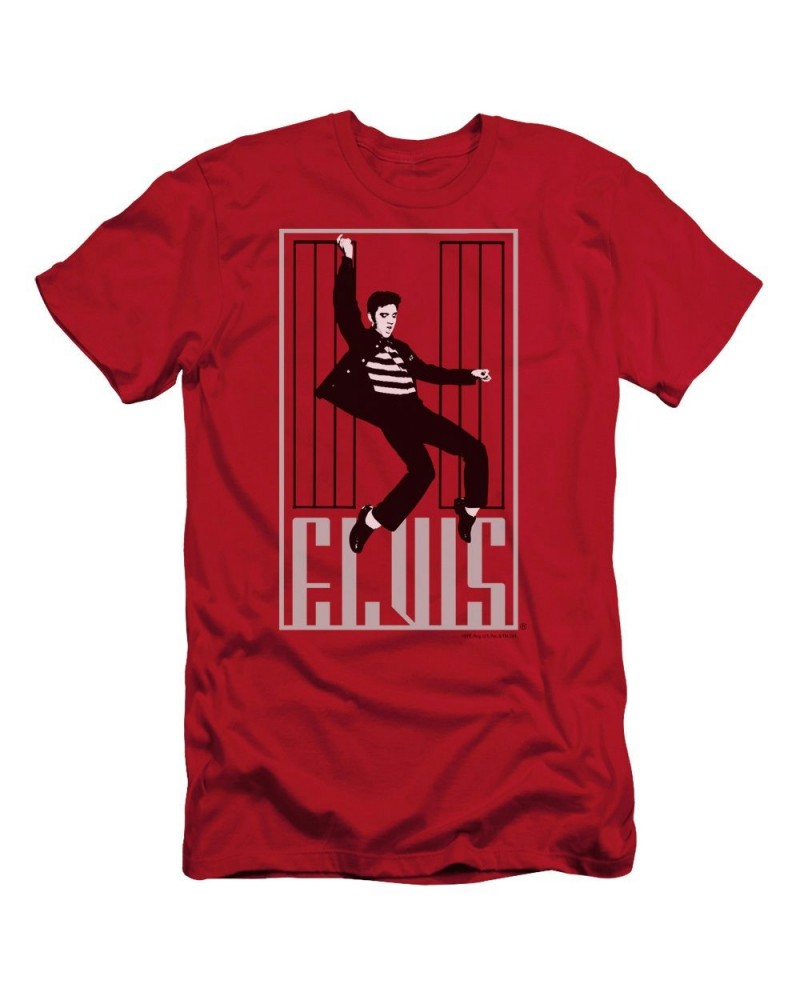 Elvis Presley Slim-Fit Shirt | ONE JAILHOUSE Slim-Fit Tee $8.10 Shirts