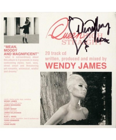 Wendy James QUEEN HIGH STRAIGHT CD $4.37 CD