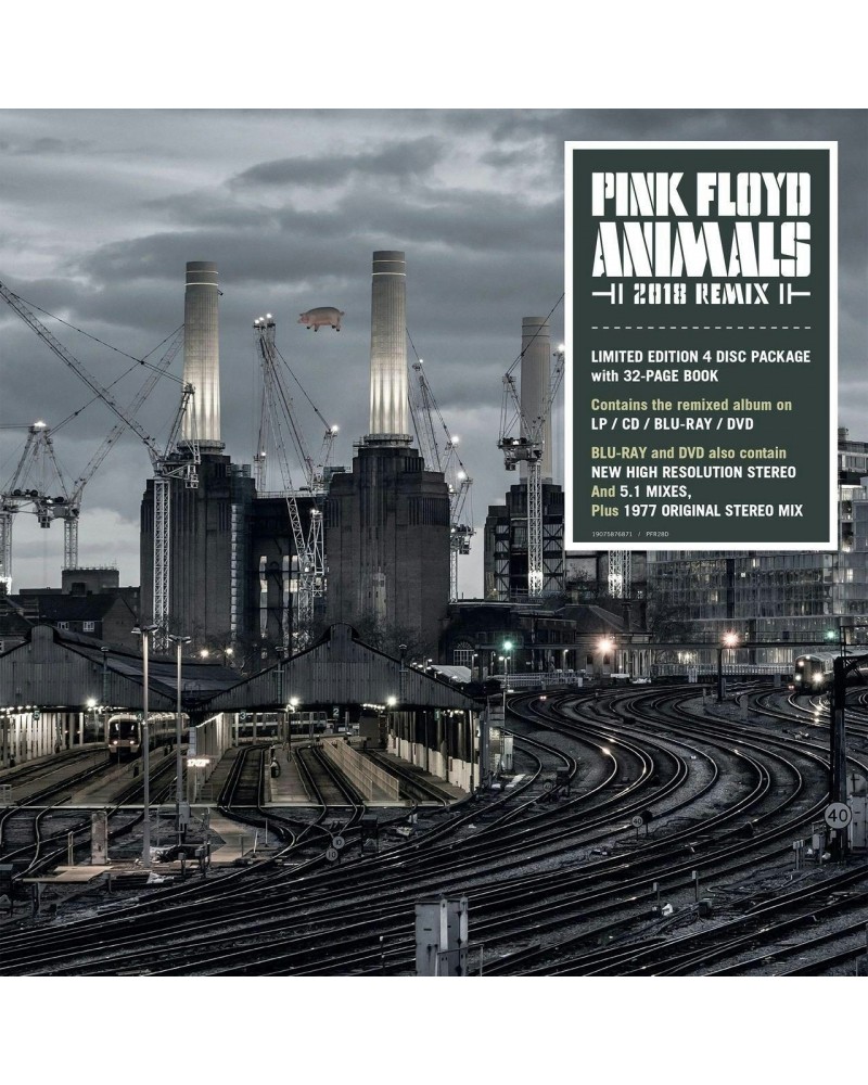 Pink Floyd Animals (2018 Remix / Deluxe Box Set) Vinyl Record $39.97 Vinyl