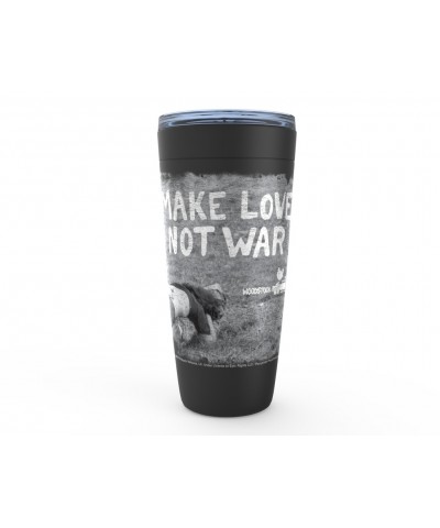 Woodstock Viking Tumbler | Make Love Not War Famous Image Distressed Tumbler $8.73 Drinkware