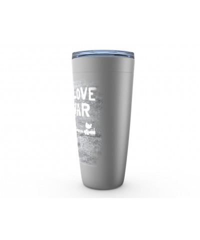 Woodstock Viking Tumbler | Make Love Not War Famous Image Distressed Tumbler $8.73 Drinkware