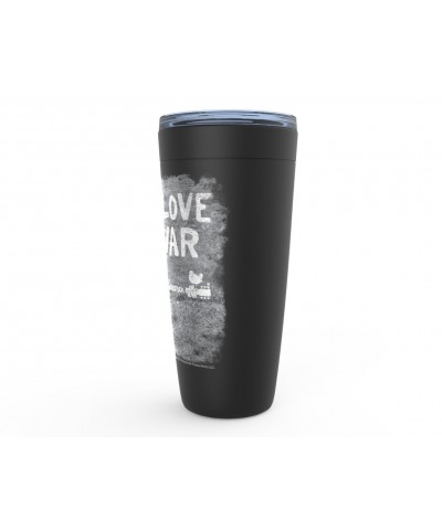 Woodstock Viking Tumbler | Make Love Not War Famous Image Distressed Tumbler $8.73 Drinkware