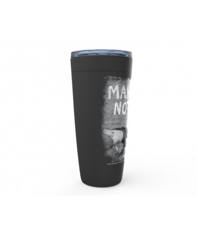 Woodstock Viking Tumbler | Make Love Not War Famous Image Distressed Tumbler $8.73 Drinkware