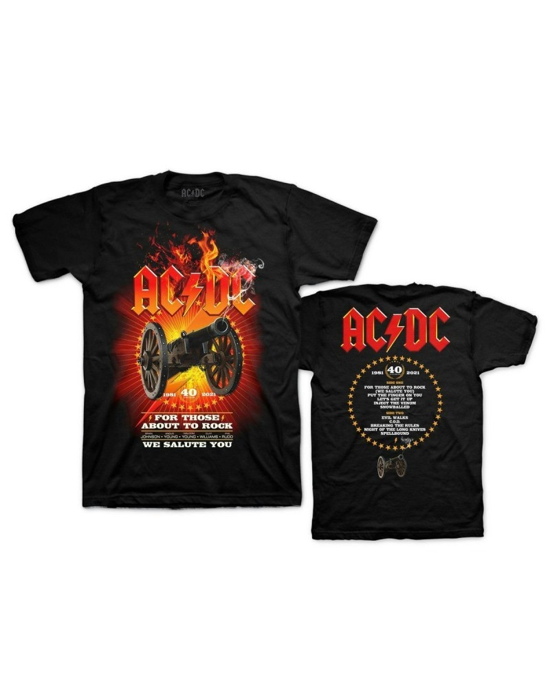 AC/DC FTATR 40th Anniversary T-Shirt $9.90 Shirts