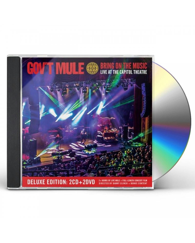 Gov't Mule BRING ON THE MUSIC - LIVE AT THE CAPITOL THEATRE (CD/DVD) CD $10.53 CD