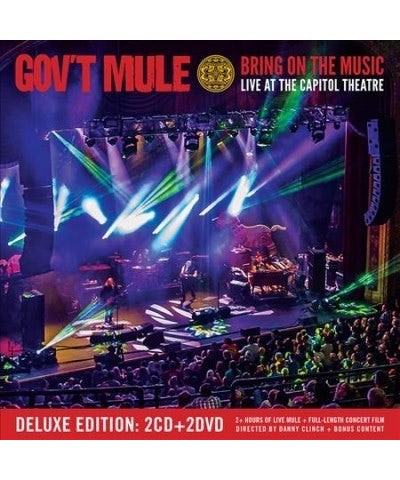 Gov't Mule BRING ON THE MUSIC - LIVE AT THE CAPITOL THEATRE (CD/DVD) CD $10.53 CD