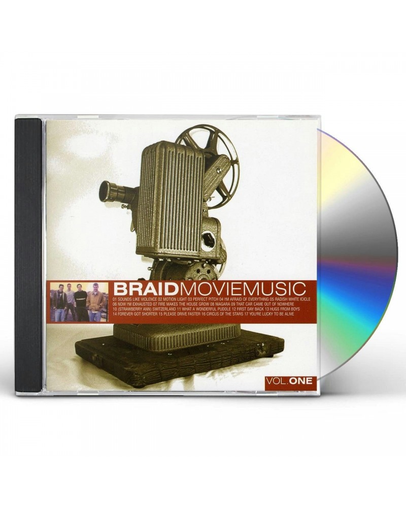 Braid MOVIE MUSIC 1 CD $6.21 CD