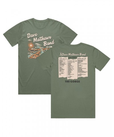 Dave Matthews Band Gorge 2023 Setlist Tee $13.65 Shirts