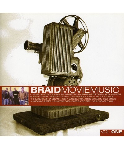 Braid MOVIE MUSIC 1 CD $6.21 CD