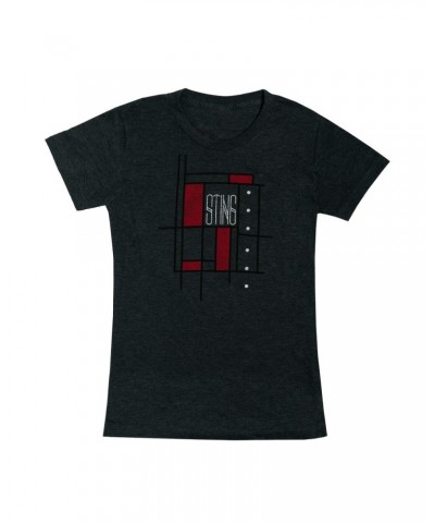 Sting Geometric Back to Bass Women's T-Shirt $9.25 Shirts