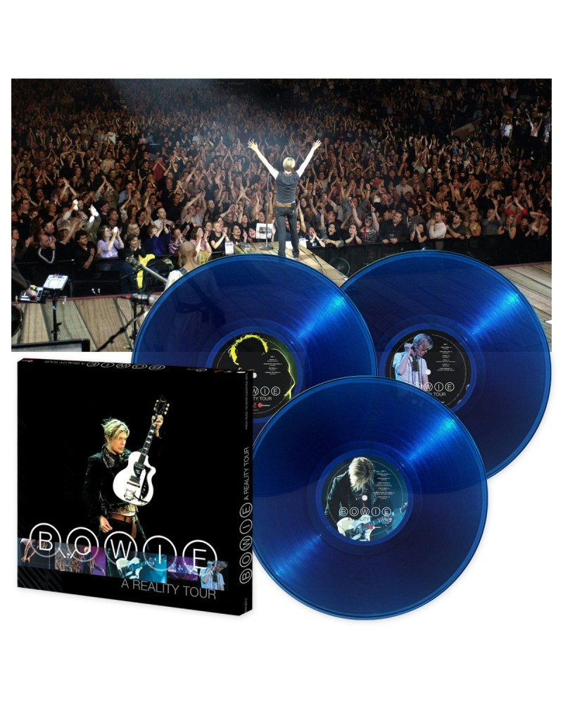 David Bowie A Reality Tour (180 Gram Audiophile Translucent Blue Vinyl/Limited Edition/3 LP Box Set) $15.75 Vinyl