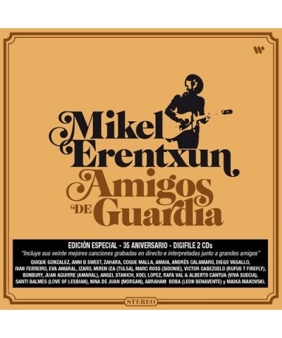 Mikel Erentxun AMIGOS DE GUARDIA CD $6.23 CD