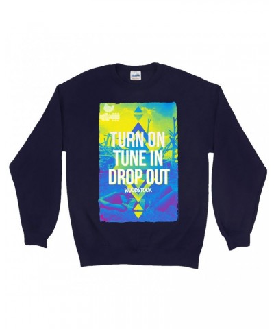 Woodstock Sweatshirt | Turn On Tune In Drop Out Design Sweatshirt $17.48 Sweatshirts