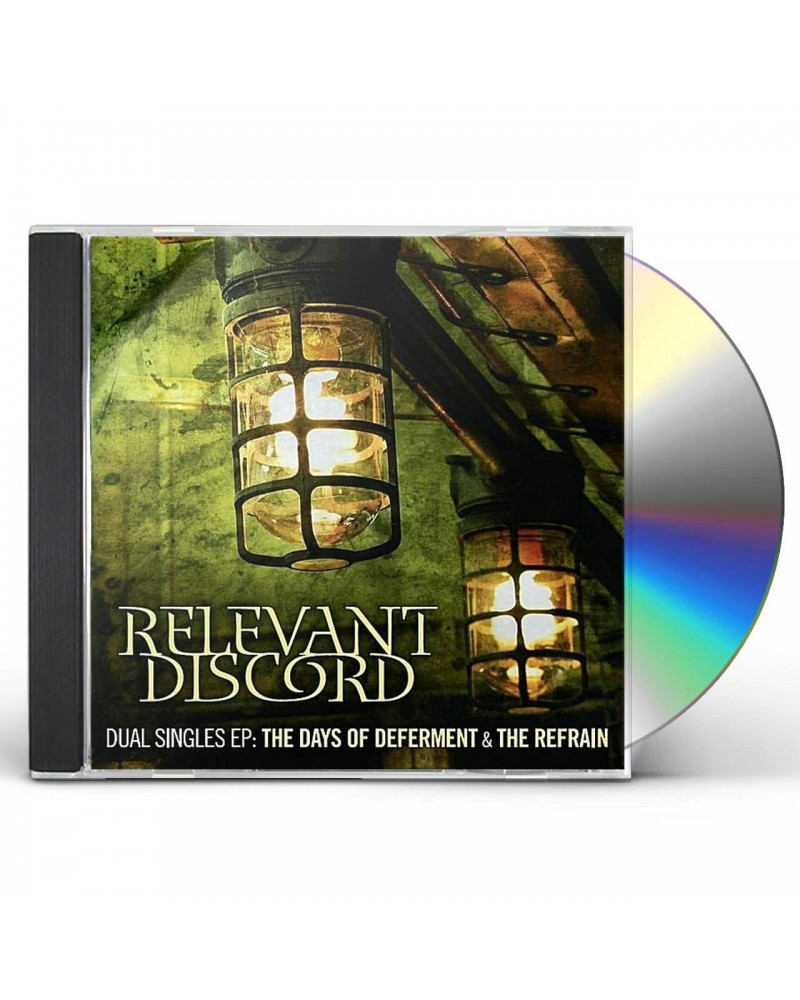 Relevant Discord DAYS OF DEFERMENT & THE REFRAIN EP CD $5.40 Vinyl