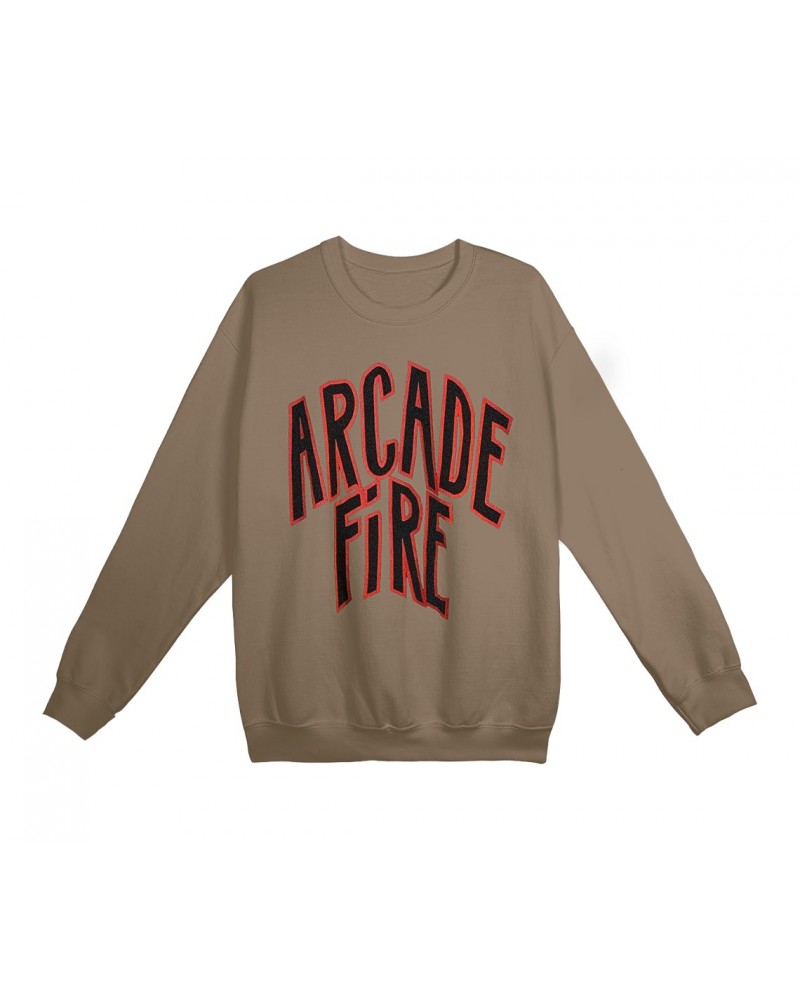 Arcade Fire Varsity Crewneck $20.00 Sweatshirts