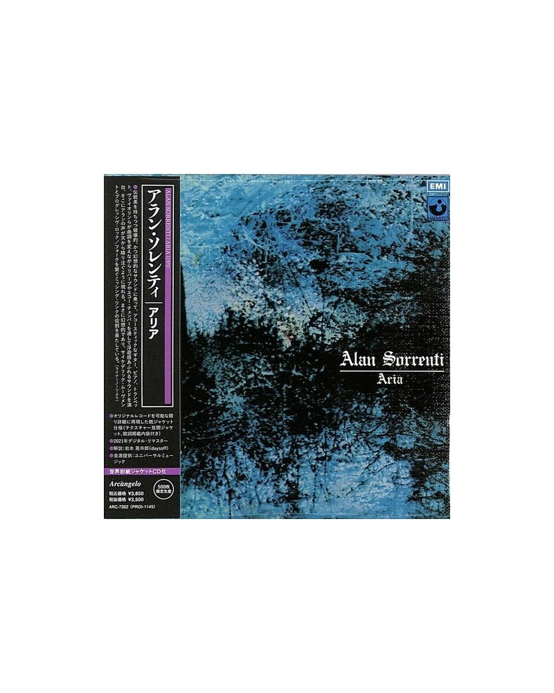 Alan Sorrenti ARIA CD $11.55 CD