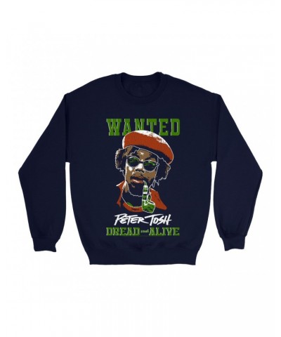 Peter Tosh Sweatshirt | Wanted Dread And Live Sweatshirt $16.08 Sweatshirts