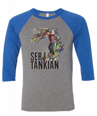 Serj Tankian Women's | Waverider | 3/4 Sleeve Baseball Tee $13.50 Shirts