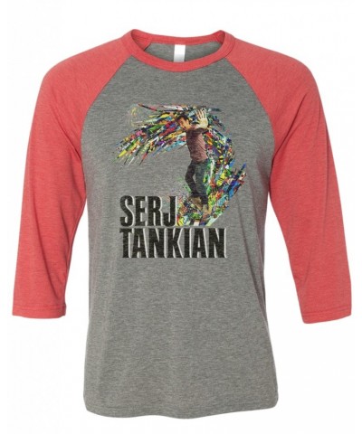 Serj Tankian Women's | Waverider | 3/4 Sleeve Baseball Tee $13.50 Shirts