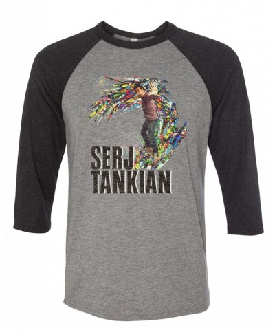 Serj Tankian Women's | Waverider | 3/4 Sleeve Baseball Tee $13.50 Shirts