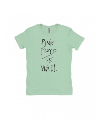 Pink Floyd Ladies' Boyfriend T-Shirt | The Wall Art Shirt $11.73 Shirts