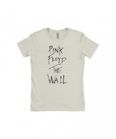 Pink Floyd Ladies' Boyfriend T-Shirt | The Wall Art Shirt $11.73 Shirts