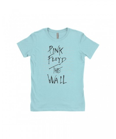 Pink Floyd Ladies' Boyfriend T-Shirt | The Wall Art Shirt $11.73 Shirts