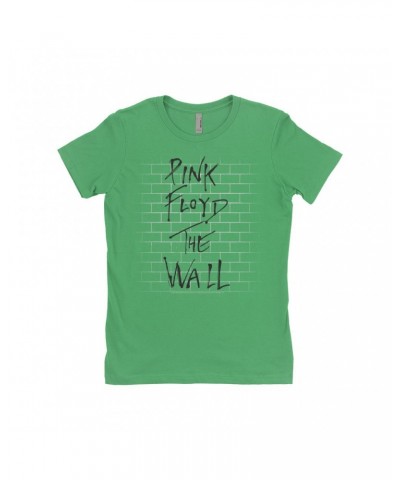 Pink Floyd Ladies' Boyfriend T-Shirt | The Wall Art Shirt $11.73 Shirts