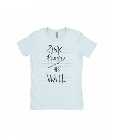 Pink Floyd Ladies' Boyfriend T-Shirt | The Wall Art Shirt $11.73 Shirts